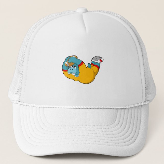 Casquette Hippo à Football Sports (Devant)