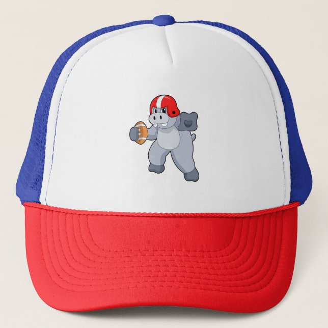 Casquette Hippo à Football Sports (Devant)
