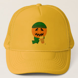 Casquette Hips Jack-o-lanterne Halloween Coffee Art