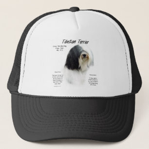 Casquette Histoire des Terriers Tibétains; J'Aime Les Terrie