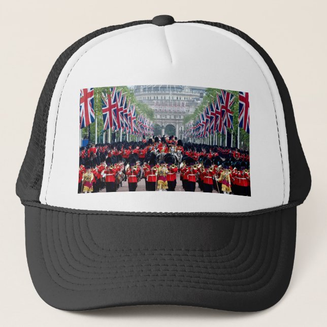 Casquette HM Queen Elizabeth Trooping de la Couleur Londres (Devant)