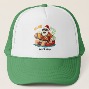 Casquette Ho Ho Tenir Ma Bière Drôle Boire Père Noël Noël