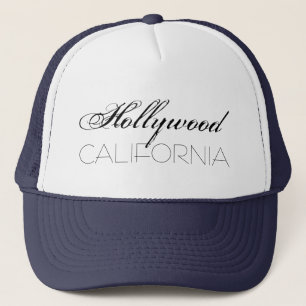 Casquette Hollywood California chic customizable