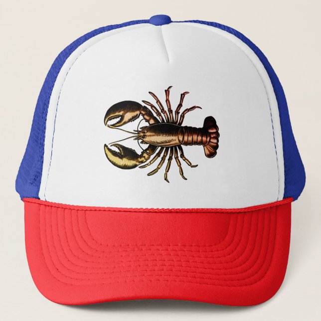 Casquette Homard vintage tendance (Devant)