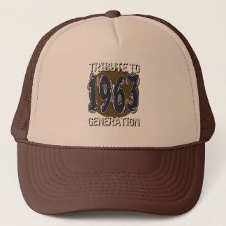 Casquette Hommage à la génération 1963