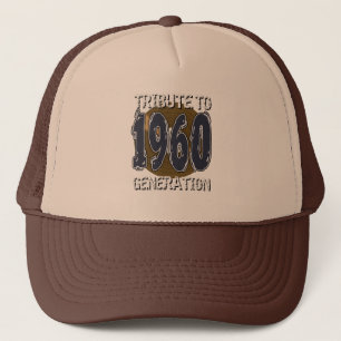 Casquette Hommage au anniversaire de la génération 1960