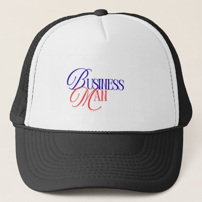 Casquette HOMME D'AFFAIRES Imprimé Parfait pour les professi (Devant)
