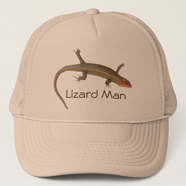 Casquette Homme de lézard (Devant)