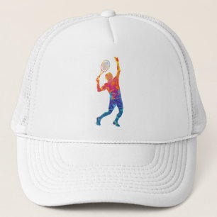 Casquette Homme de tennis Watercolor