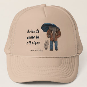 Casquette Homme éléphant Marcher Chiens Imaginaire Art Truck