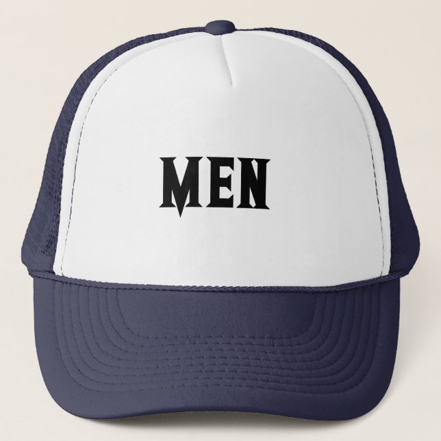 Casquette Hommes garçon's Nice Super Cool Héros beau (Devant)