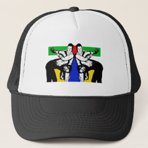 Casquette Hommes qui luttent lutte