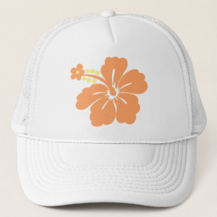 Casquette Honolua Hibiscus Tropical Trucker Chapeaux