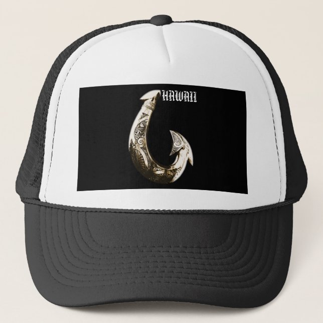 Casquette Hook tribal Hawaii (Devant)