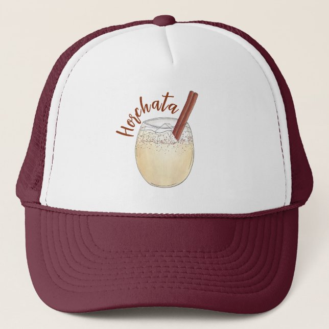 Casquette Horchata Orxata Mexican Spanish Beverage Drink (Devant)