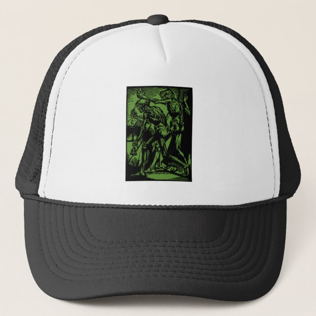 Casquette Horreurs sans fin des mineurs morts pour Halloween (Devant)