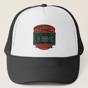 Casquette Horror Movies V.H.S Horror Titres A-D Style 2 Fade