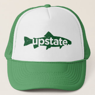 Casquette hors de la ville de camionneur de truite