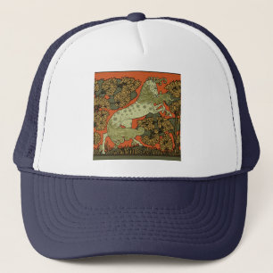Casquette Horse Arts médiévaux Artisanat Art Nouveau