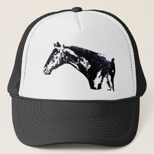 Casquette Horse Pop Art (Devant)