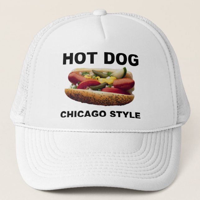 Casquette Hot-dog de style de Chicago (Devant)