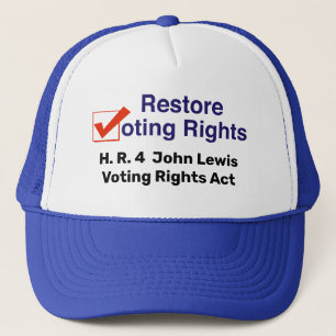 Casquette HR4 John Lewis Loi sur les droits de vote