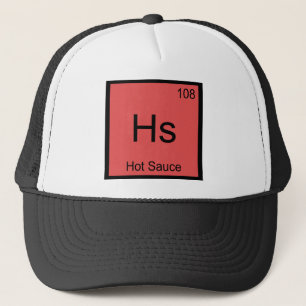 Casquette Hs - Symbole Élément Chimie Sauce Piquante T-shirt