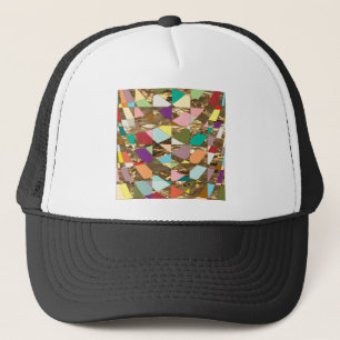 Casquette Huile d'or couleur Abstraite