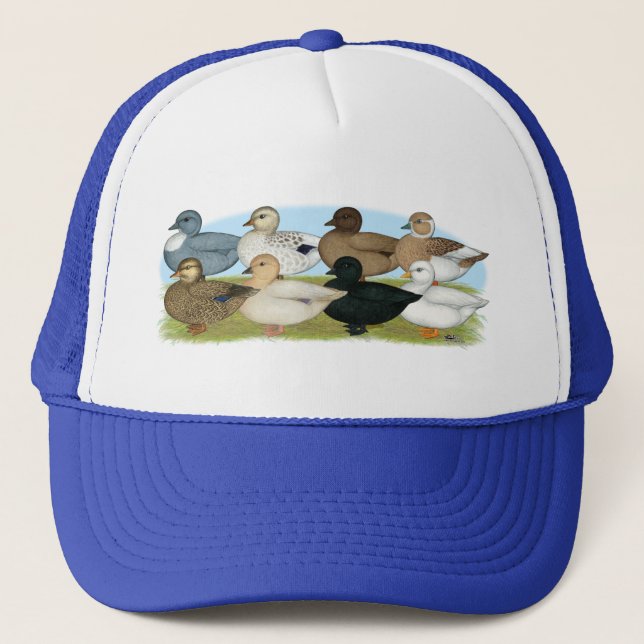 Casquette Huit canards d'appel (Devant)