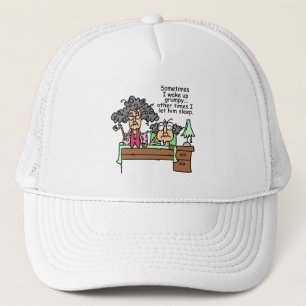 Casquette Humoristique, laissez grumeux dormir