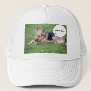 Casquette Humour berger allemand