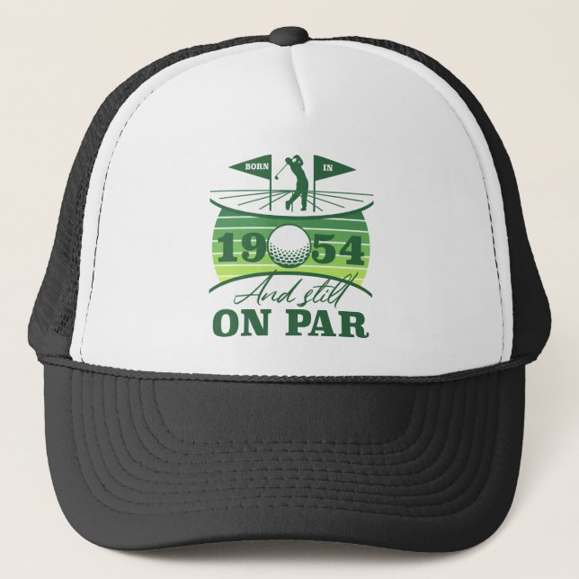Casquette humour de golf 1954 70e anniversaire (Devant)