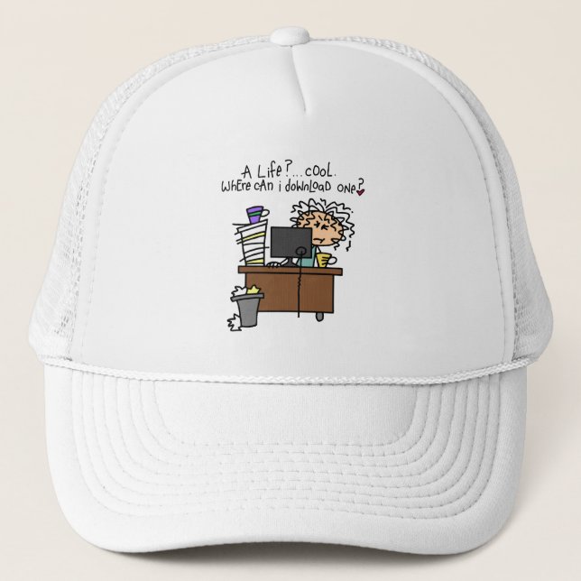Casquette Humour de la vie de téléchargement (Devant)