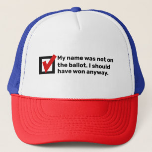 Casquette Humour des élections 2024