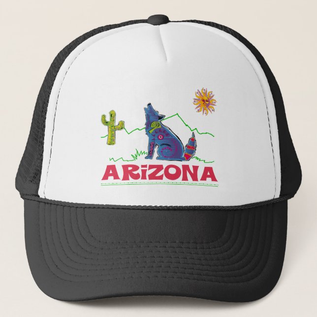Casquette Hurlement de coyote de l'Arizona (Devant)