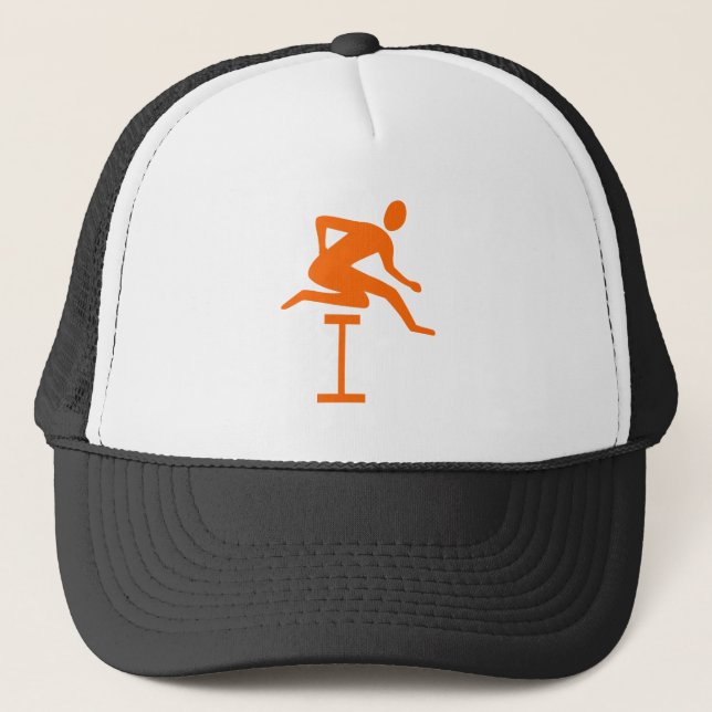 Casquette Hurling - Orange (Devant)