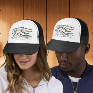 Casquette Hurricane Sandy Words