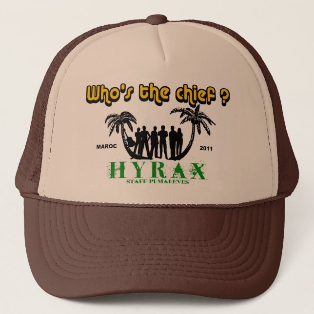 Casquette hyrax x (Devant)