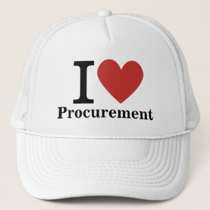 Casquette I ❤️ Approvisionnement pour les employés PERSONNAL