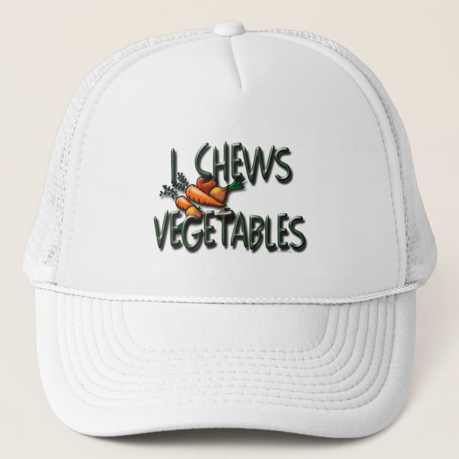 Casquette I Chews Vegetables Garden (Devant)