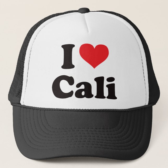 Casquette I coeur Cali (Devant)