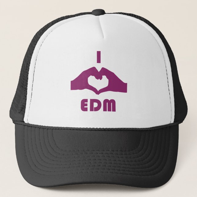 Casquette I coeur EDM (Devant)