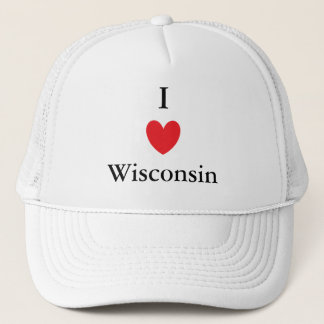 Casquette I coeur le Wisconsin
