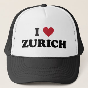 Casquette I coeur Zurich Suisse