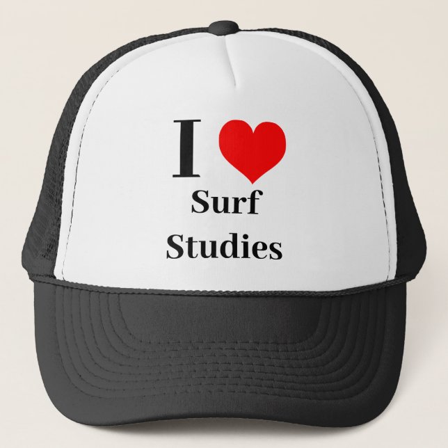 Casquette I Études de Surf cardiaque (Devant)