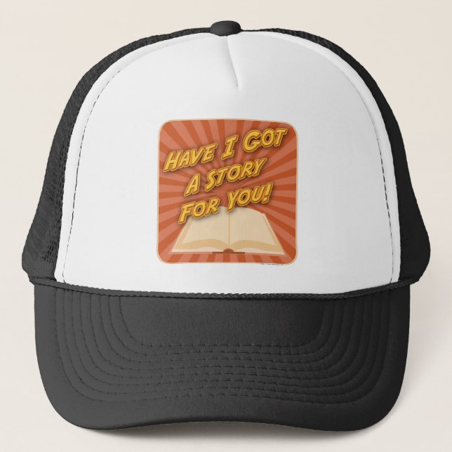 Casquette I Have Got A Story Author Promoteur Slogan (Devant)