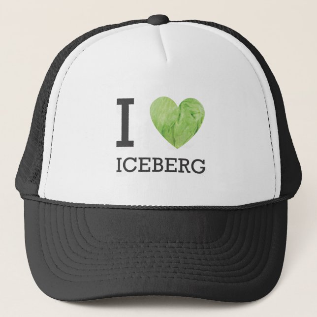 Casquette I iceberg de coeur (Devant)