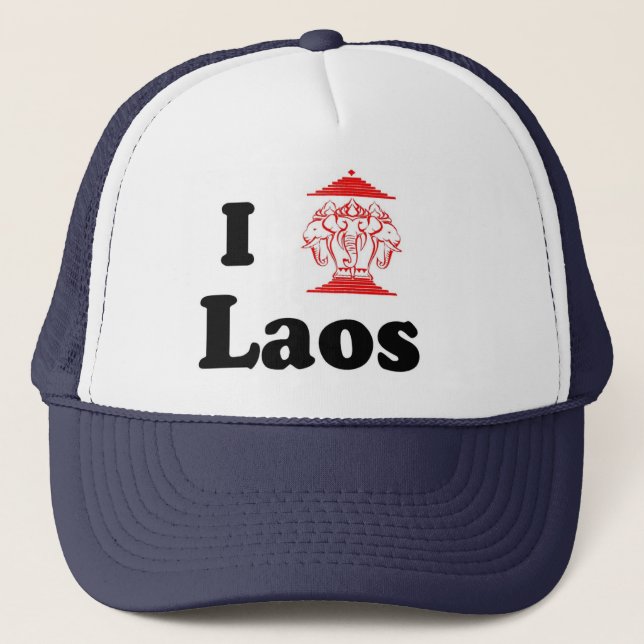 Casquette I les LAOTIENS de coeur (Devant)