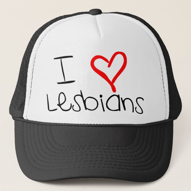 Casquette I lesbiennes de coeur (Devant)