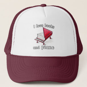 Casquette I Looks And Piano, Authentic Freehand Art